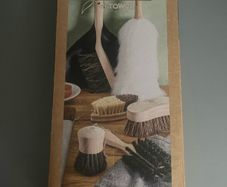 Natural Life Home Cleaning Brush Set, Horsehair and Beech Wood