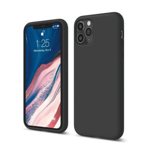 Black Soft Silicone Case for iPhone 12 PRO MAX Shockproof Back Cover