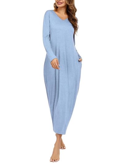 Brand New Women's Long Cotton Nightdress