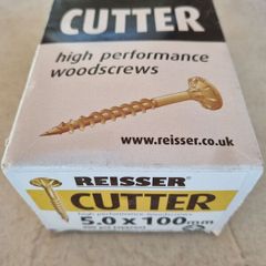 Woodscrews 5mm x 100mm 200 Pack