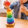 stacking rainbow tower toys Image 7