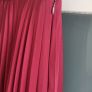 M&S Claret pleated midi length skirt Sz 8 - Bnwt Rrp 60 Image 7