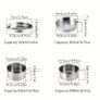 4 pieces camping cookware set. Compact and lightweight Image 2