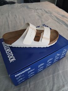 Birkenstock Arizona Sandals Eggshell Brand New 6