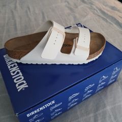 Birkenstock Arizona Sandals Eggshell Brand New 6