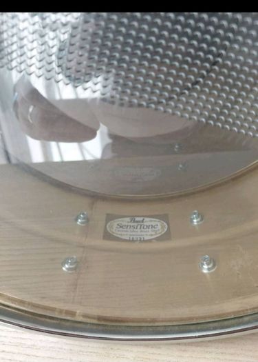 pearl sensitone brass snare 15x5