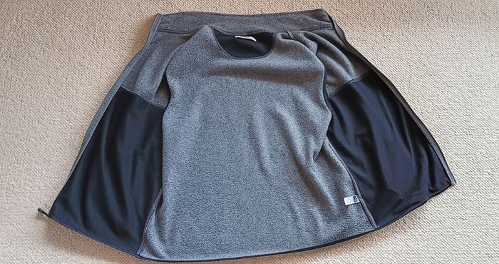 Grey Fleece Zip Body Warmer/Gilet