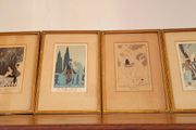 Original Art Deco George Barbier handcoloured pochoir prints