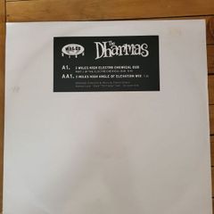 The Dharmas 3 Miles High 12 inch Vinyl Electro Chemical Dub White Sleeve