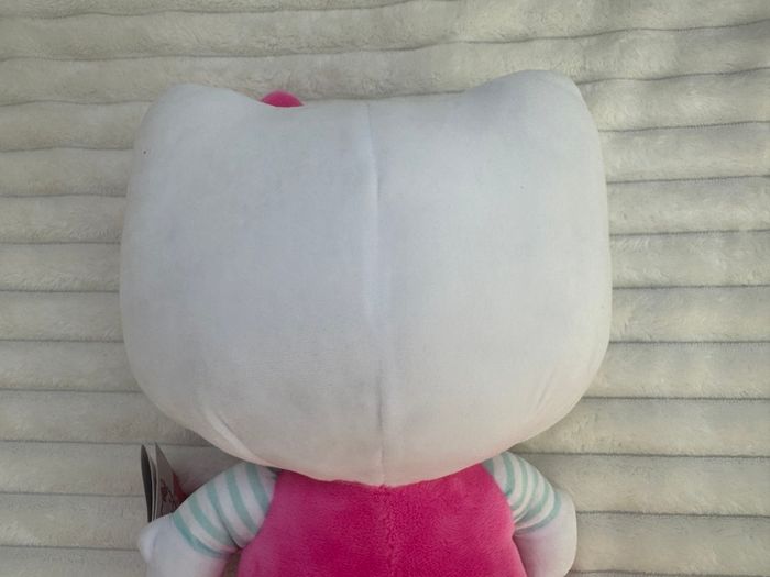 Hello Kitty Plush Pink Dress approx. 35 cm. a bit dirty Please see pictures