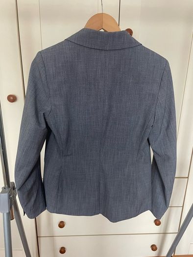 H&M women's Blazer size 12 uk, 40 Eur light grey