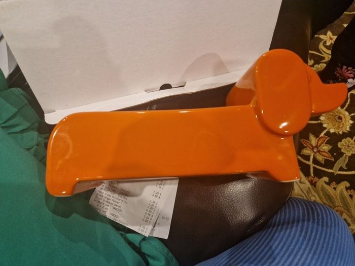 Orla Kiely Dachsund Shaped Planter