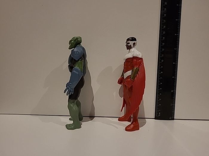 Action Figures- The Falcon and Green Goblin