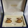 Vintage Sterling Silver 925 Swank Cufflinks in Original Box Mens Wedding Groom Retro Accessories Image 5