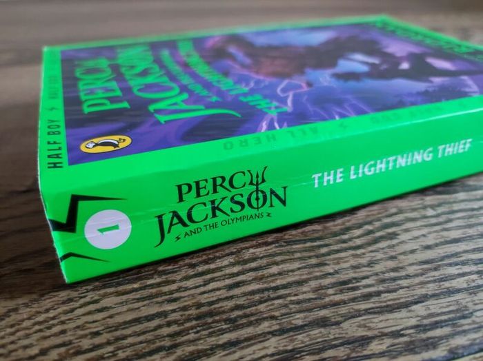 Percy Jackson and the Lightning Thief (Book 1) by Rick Riordan , Age 9+