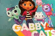 Gabbys dollhouse wooden puzzles set