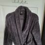 Dark grey bathrobe, size M Image 2