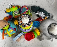 Selection of toys