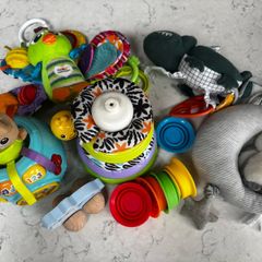 Selection of toys