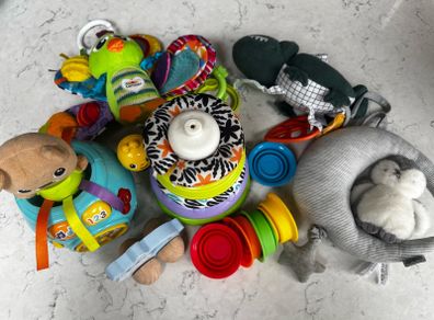 Selection of toys