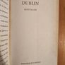 James Joyce Dublin. German Version  By Fischer Boucherei. 1961 First Edition Paperback In Good Condition. Image 8