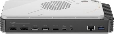 BOSGAME eGPU GVP7600 External Graphics Card Docking Station AMD Radeon RX 7600M XT, Oculink Port, 2 DP 2.0+ 2 HDMI 2.1 Ports for Laptop/Mini Desktop PC