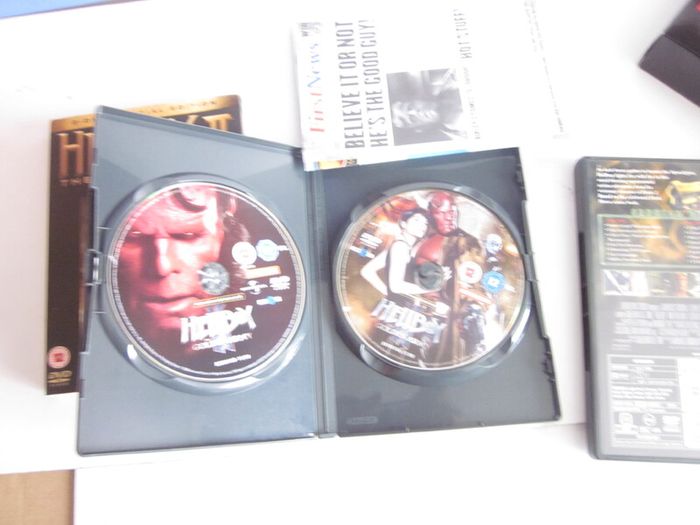 Two Hellboy 4 DVD's