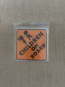 sticker- children on board