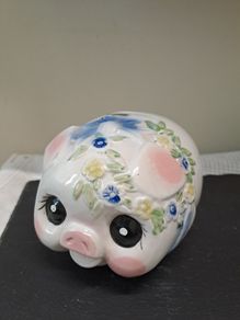 Cute Ceramic Piggy Bank Money Box