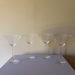 Cocktail glasses x 4