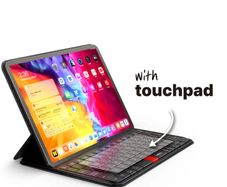 Mokibo Fusion Keyboard Folio 2nd gen keyboard & touchpad combo for iPad Pro and Air