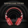 BLUEDIO Wireless Bluetooth 4.1 Headphones with Mic Image 5