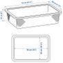 IKEA Trofast pink mesh storage baskets- metal Image 2