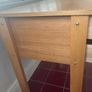 wooden desk with drawers Image 3