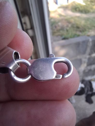 Mens Sterling Silver Cuban Chain Bracelet