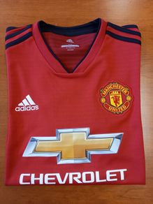 Manchester United 2018/19 Adidas Home Jersey Adult Medium