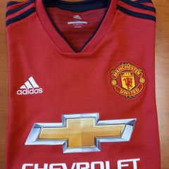 Manchester United 2018/19 Adidas Home Jersey Adult Medium
