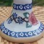 Beautiful Nicholas Mosse Tall Candlestick in the Popular but Discontinued Kilfane Rose Pattern, Circa 1996-2004, Number One of Two Available Image 5
