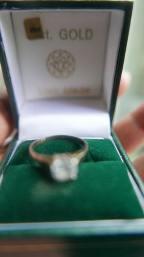 Vintage Sterling Silver 925 gold plated Ring 2,2g