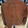 Brown men's large suede jacket Image 2