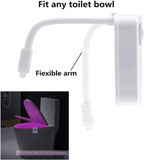 Night Light Motion Activated by ZSZT, Two Modes with 8 Color Changing, Sensor LED Washroom Night Light Fits Any Toilet (FREE SHIPPING)