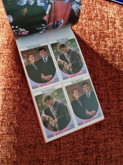 1986 Royal Wedding four booklets