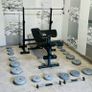 Barbell Dumbbells Weights Rack Bench Image 4
