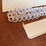 IKEA Skadis Pegboard Organizer with Warhammer Paint Racks Image 3