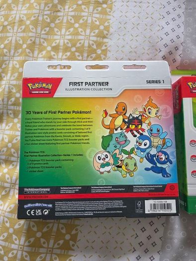 Pokemon First partner illustration collection