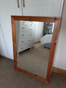 Wooden Mirror