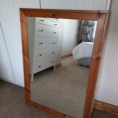 Wooden Mirror