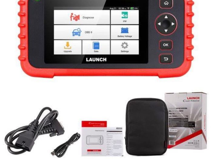 2026 Launch CRP123X v3.0 is the 4-System Diagnostic Code Reader For Engine, ABS, Airbags and Automatic Transmission. Has 7 Service Functions: Oil Reset, SAS Reset, Elec. Throttle Adaptation, ABS Bleeding, BMS Reset, DPF Regen.for cars and vans