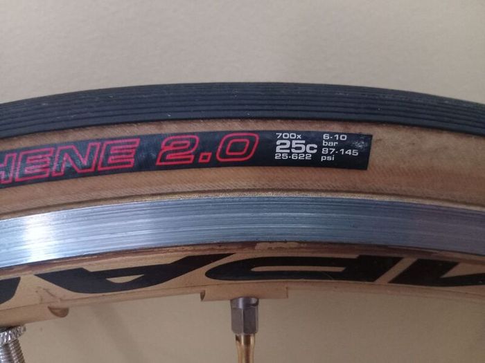 Gold Shamal Ultra Front Wheel Mint Clincher