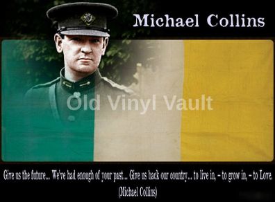 Michael Collins Poster Print With Quote New A3 Size